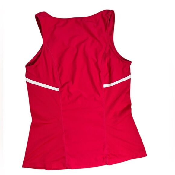 EUC Nike Women’s Hot Pink Dri-FIT Athletic Top Workout - Size Medium - Picture 6 of 7